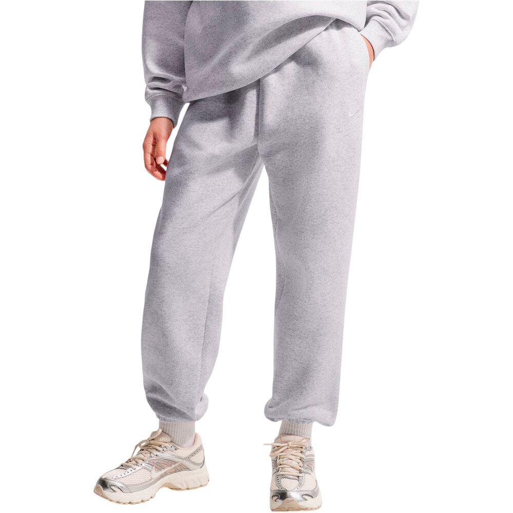 Nike pantalón niña G NSW STUDIO FLC LOOSE PNT LBR vista frontal