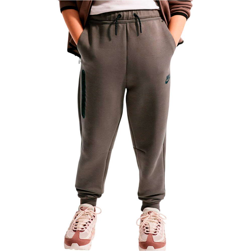 Nike pantalón niña G NSW TCH FLC JGGR - PD vista frontal