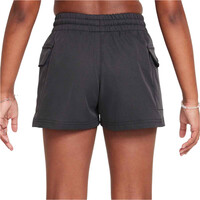 Nike pantalón niña G NSW WVN CRGO SHORT STY STAR vista trasera