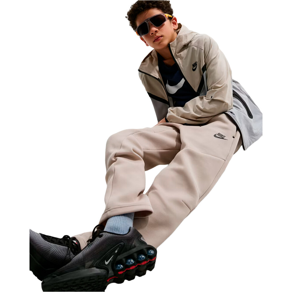 Nike pantalón niño B NSW TCH FLC OH PANT vista detalle