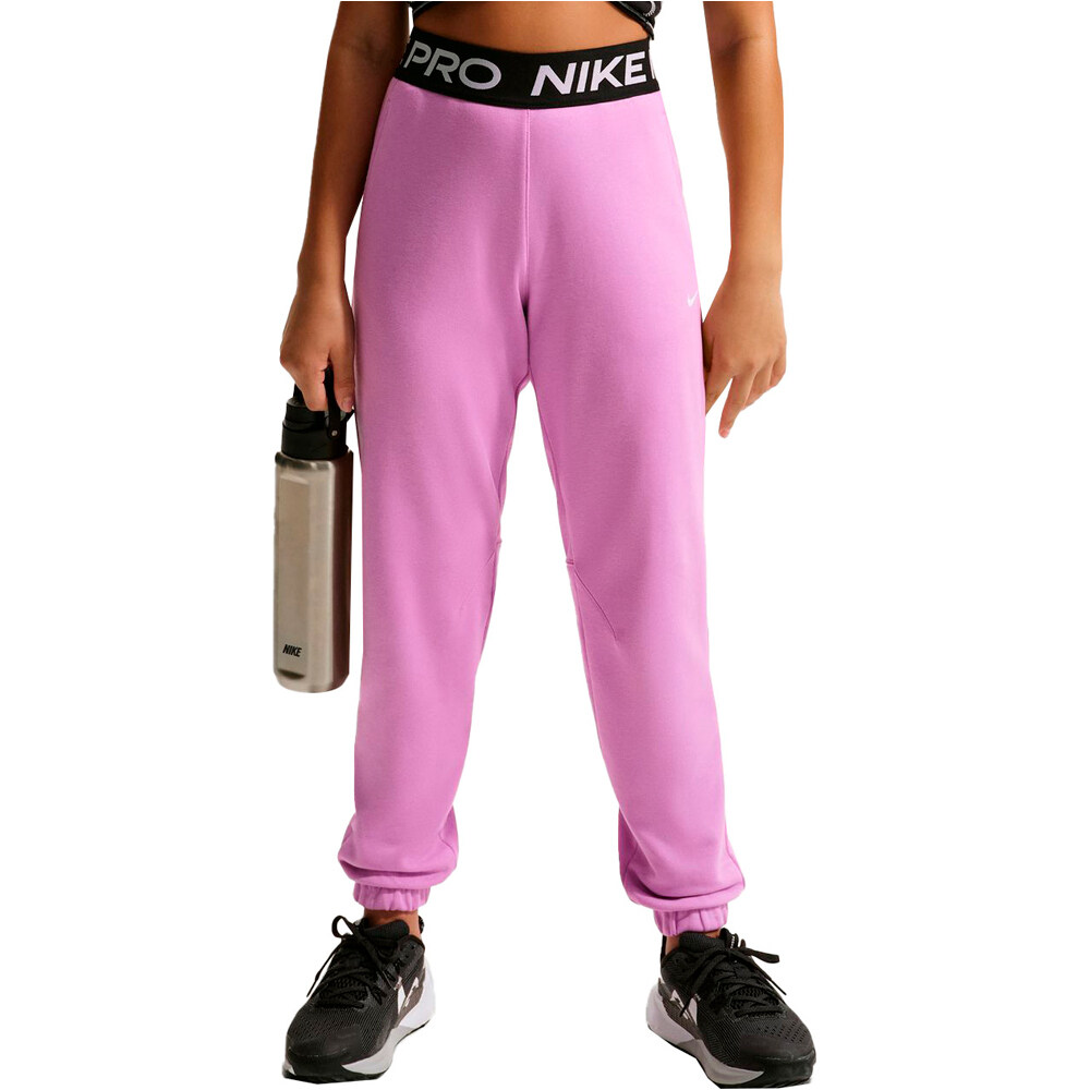 Nike pantalón niño G NP DF FLC JGGR vista frontal