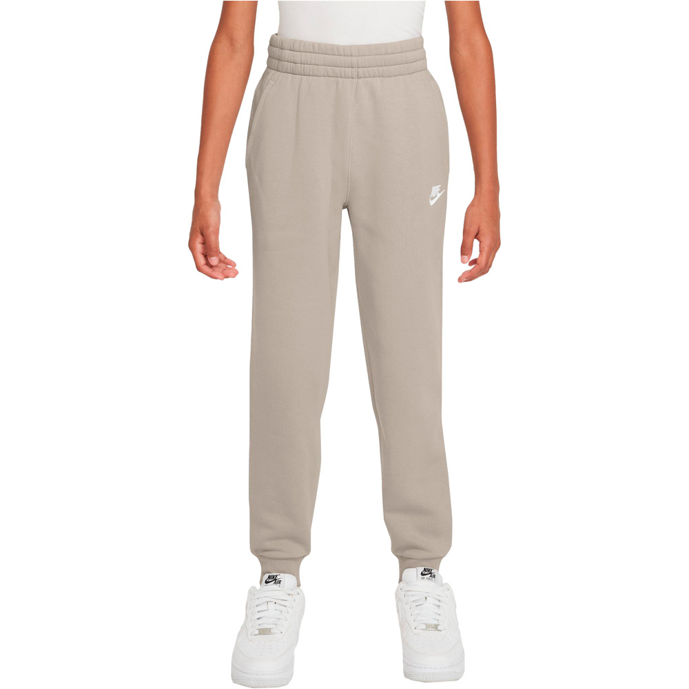 Nike pantalón niño K NSW CLUB FLC JGGR LBR vista frontal