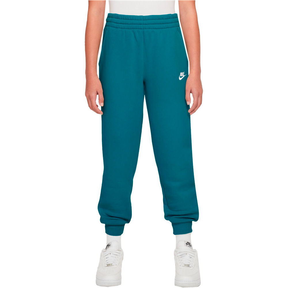 Nike pantalón niño K NSW CLUB FLC JGGR LBR vista frontal