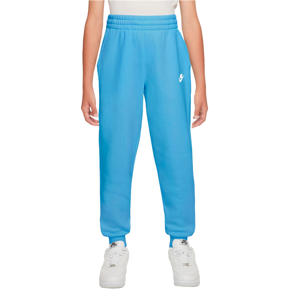 Nike pantalón niño K NSW CLUB FLC JGGR LBR vista frontal
