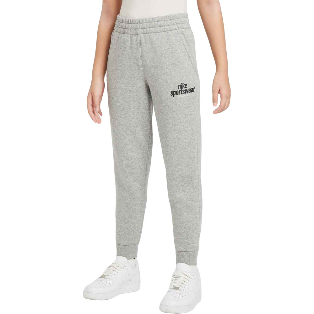 Nike pantalón niño K NSW CLUB FLC PNT FMLY -PD vista frontal