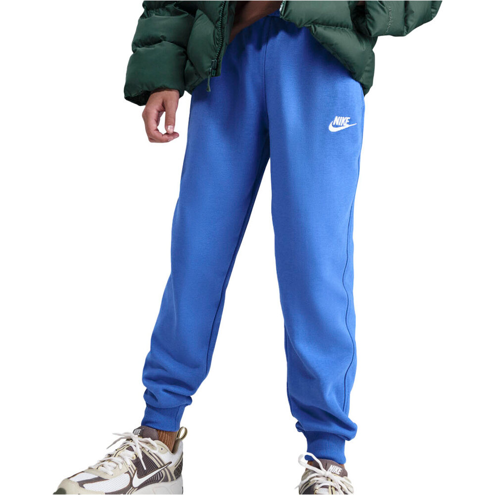 Nike pantalón niño K NSW CLUB FT JGGR LBR vista frontal