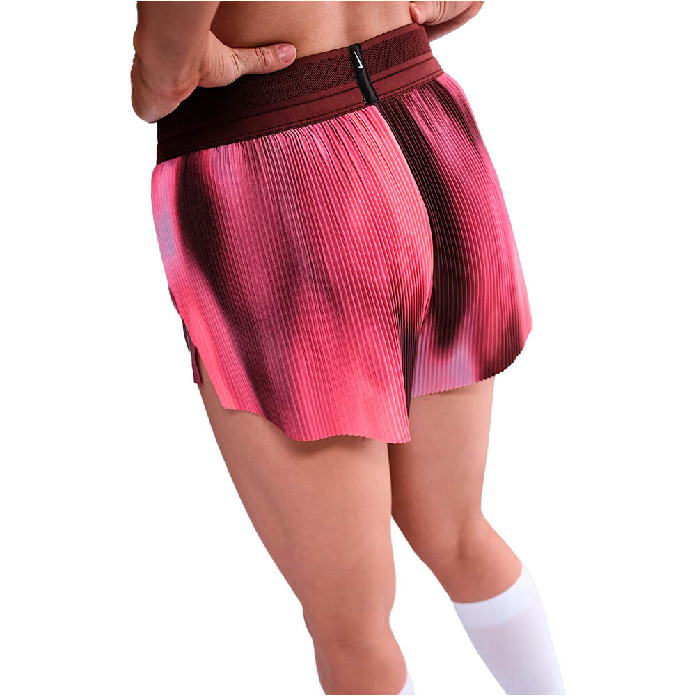 Nike pantalón running mujer W NK ARSWFT DFADV MR 3IN ST FK vista trasera