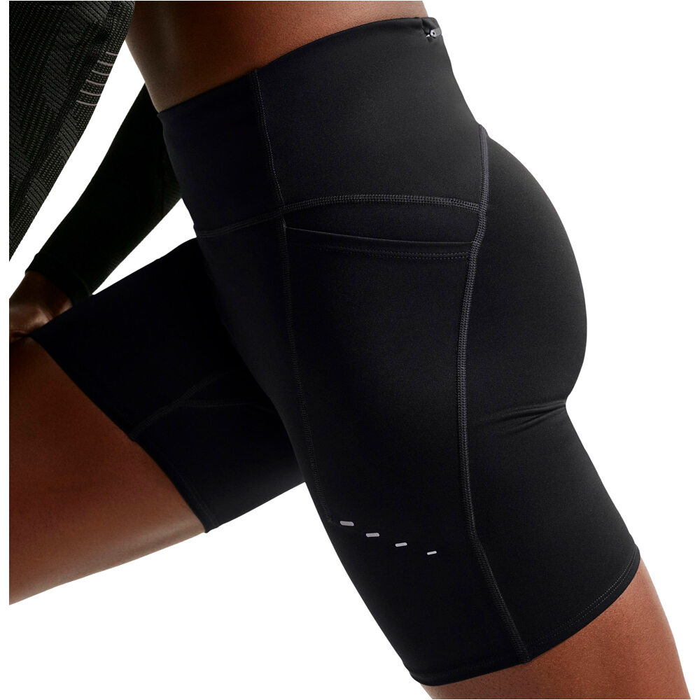 Nike pantalón running mujer W NK DF SWIFT HR 7IN SHORT 05