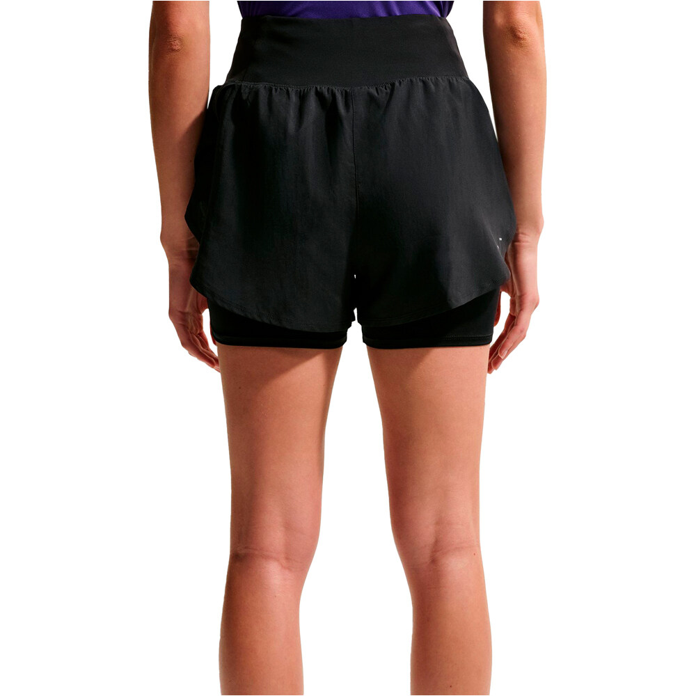 Nike pantalón running mujer W NK FLOW DF HR 2N1 SHRT 03