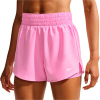 Nike pantalón running mujer W NK ONE DF HR 3IN 2N1 SHORT vista detalle