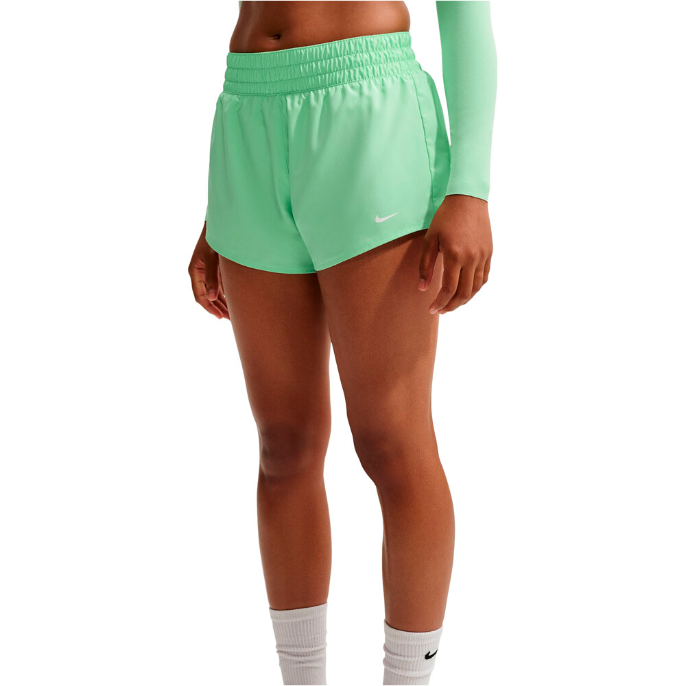 Nike pantalón running mujer W NK ONE DF MR 3IN BR SHORT 03