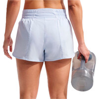 Nike pantalón running mujer W NK ONE DF MR 3IN BR SHORT vista trasera