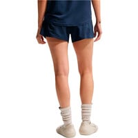 Nike pantalón running mujer W NK ONE DF MR 3IN BR SHORT vista trasera