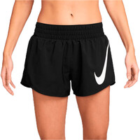 Nike pantalón running mujer W NK ONE SWSH HBR DF MR 3IN BR vista frontal