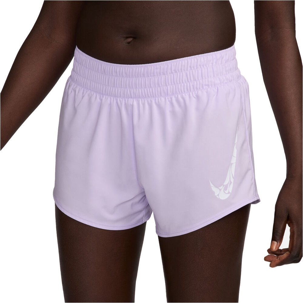Nike pantalón running mujer W NK ONE SWSH HBR DF MRBRSHRT vista frontal