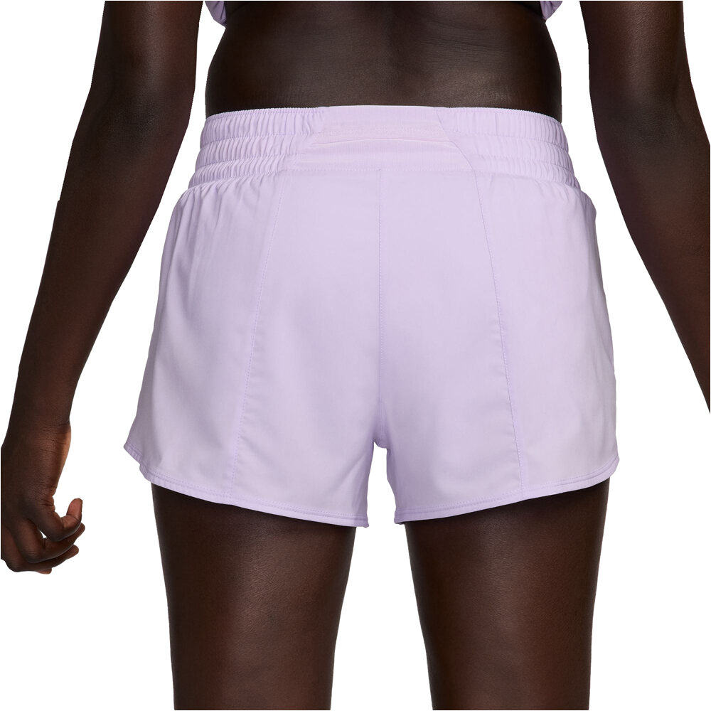 Nike pantalón running mujer W NK ONE SWSH HBR DF MRBRSHRT vista trasera