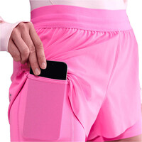 Nike pantalón running mujer W NK SWIFT DF MR 2N1 SHRT vista detalle