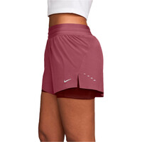 Nike pantalón running mujer W NK SWIFT DF MR 2N1 SHRT vista detalle