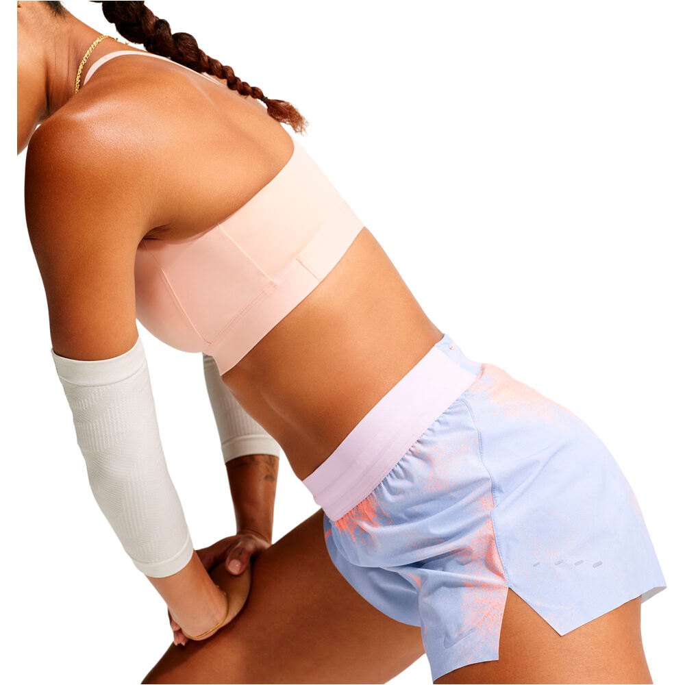 Nike pantalón running mujer W NK SWIFT DF MR 3 BR SHRT RS 04