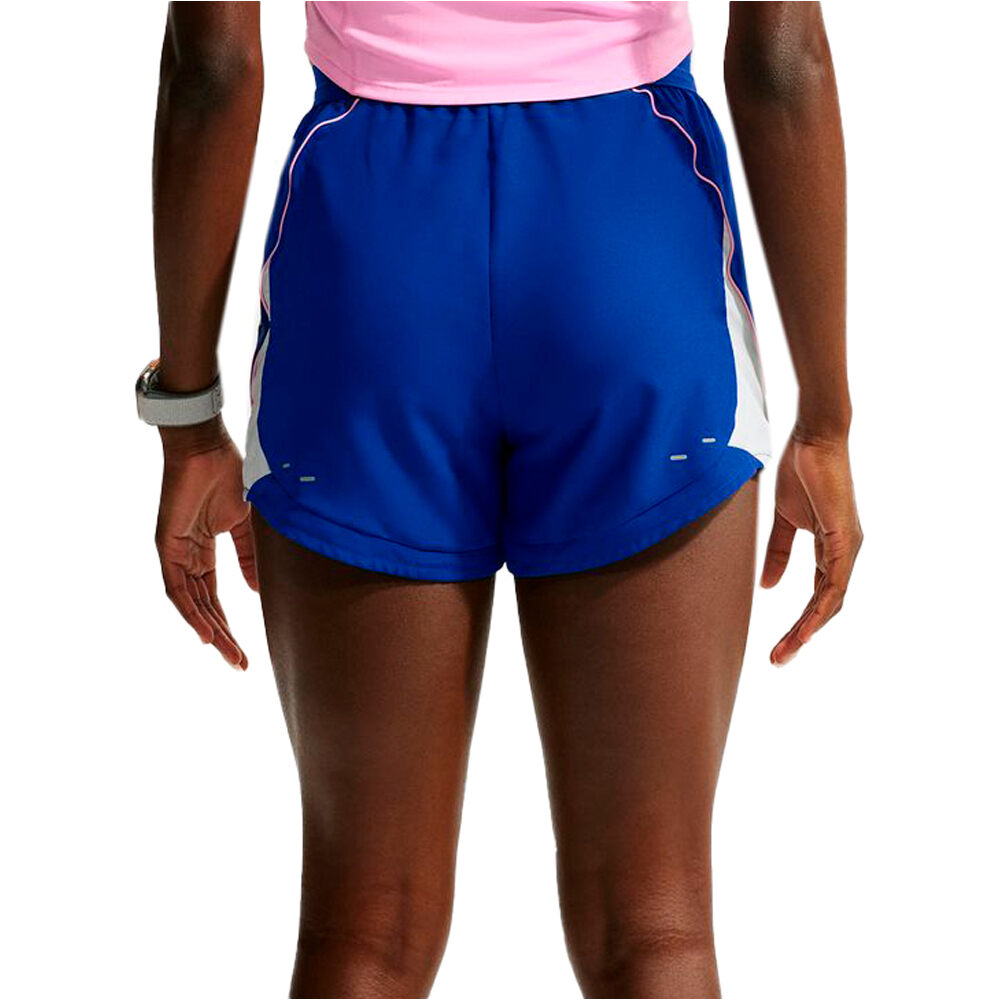 Nike pantalón running mujer W NK SWOOSH DF SHORT vista trasera