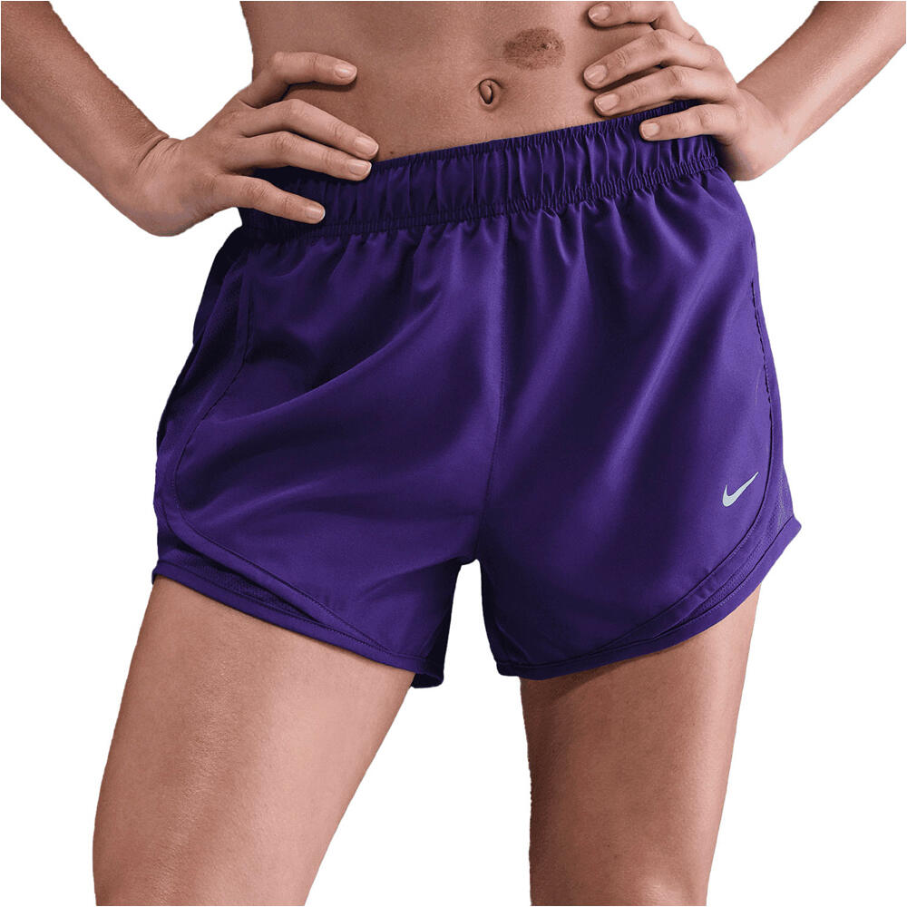 Nike pantalón running mujer W NK TEMPO DF MR 3 SHORT vista frontal