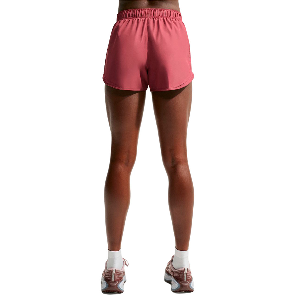 Nike pantalón running mujer W NK TEMPO DF MR 3 SHORT vista trasera