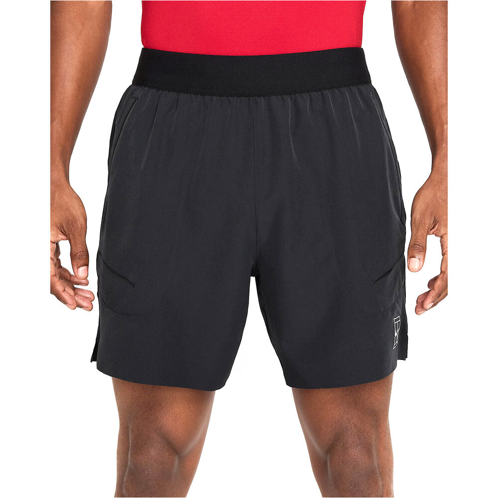 Nike pantalón tenis hombre M NKCT DF ADVTG 6IN SHORT vista frontal