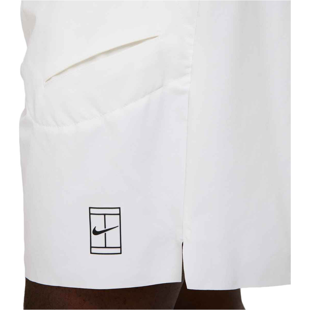 Nike pantalón tenis hombre M NKCT DF ADVTG 8IN SHORT 05