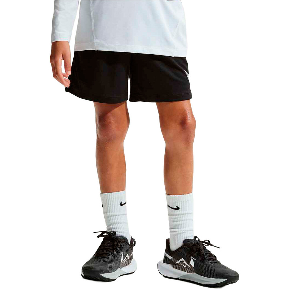 Nike pantalones cortos futbol niño B NK DF MULTI SHORT HBR vista frontal