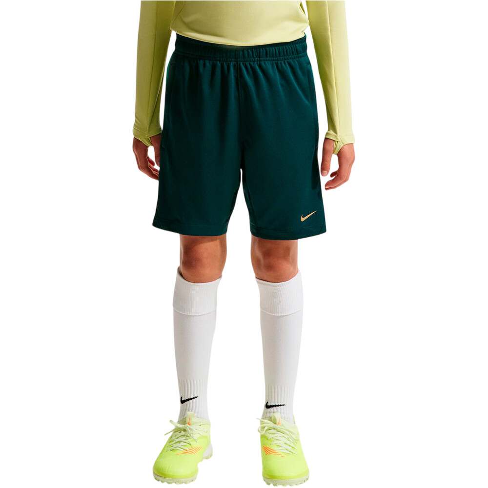 Nike pantalones cortos futbol niño K NK DF STRK SHORT KZ -PD vista frontal