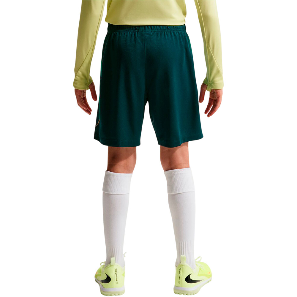 Nike pantalones cortos futbol niño K NK DF STRK SHORT KZ -PD vista trasera