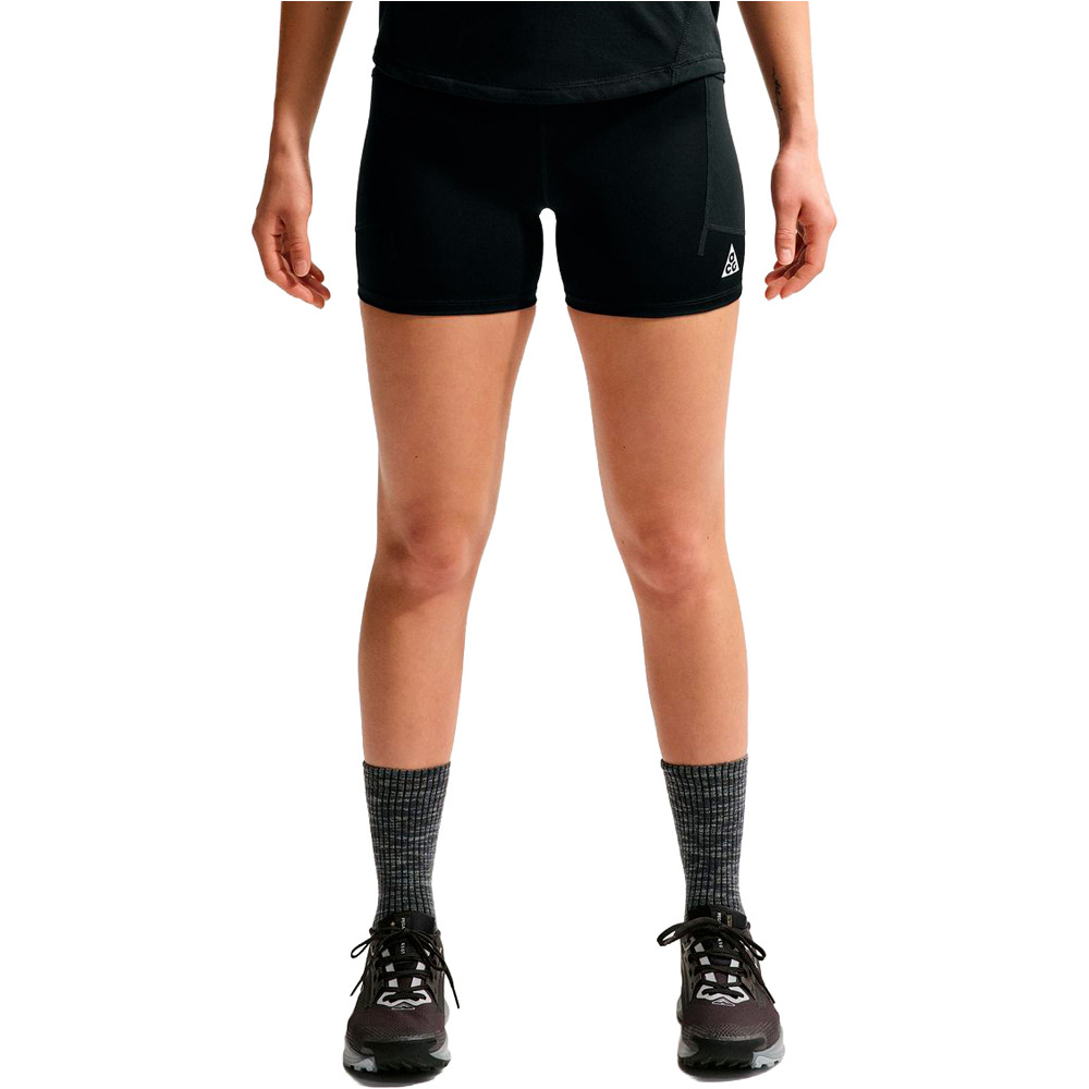 Nike pantalones cortos trail running mujer W ACG TRAIL DF HR 4IN TGT SHRT vista frontal