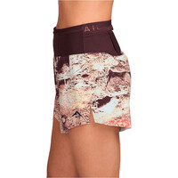 Nike pantalones cortos trail running mujer W NK TRAIL DF MR 4 BR SHRT vista detalle