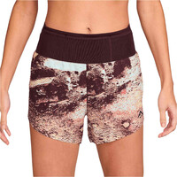Nike pantalones cortos trail running mujer W NK TRAIL DF MR 4 BR SHRT vista frontal