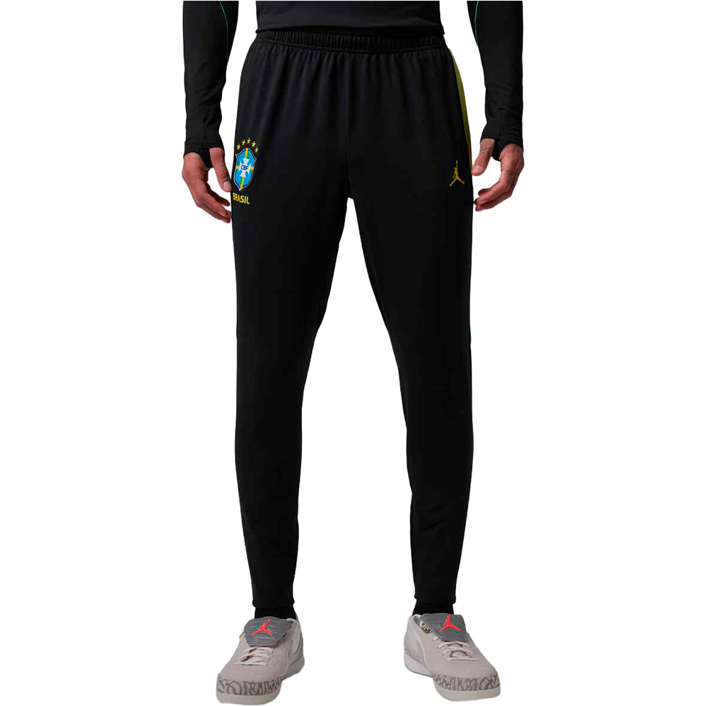 Nike pantalones futbol CBF M JM DF STRK PANT K vista frontal