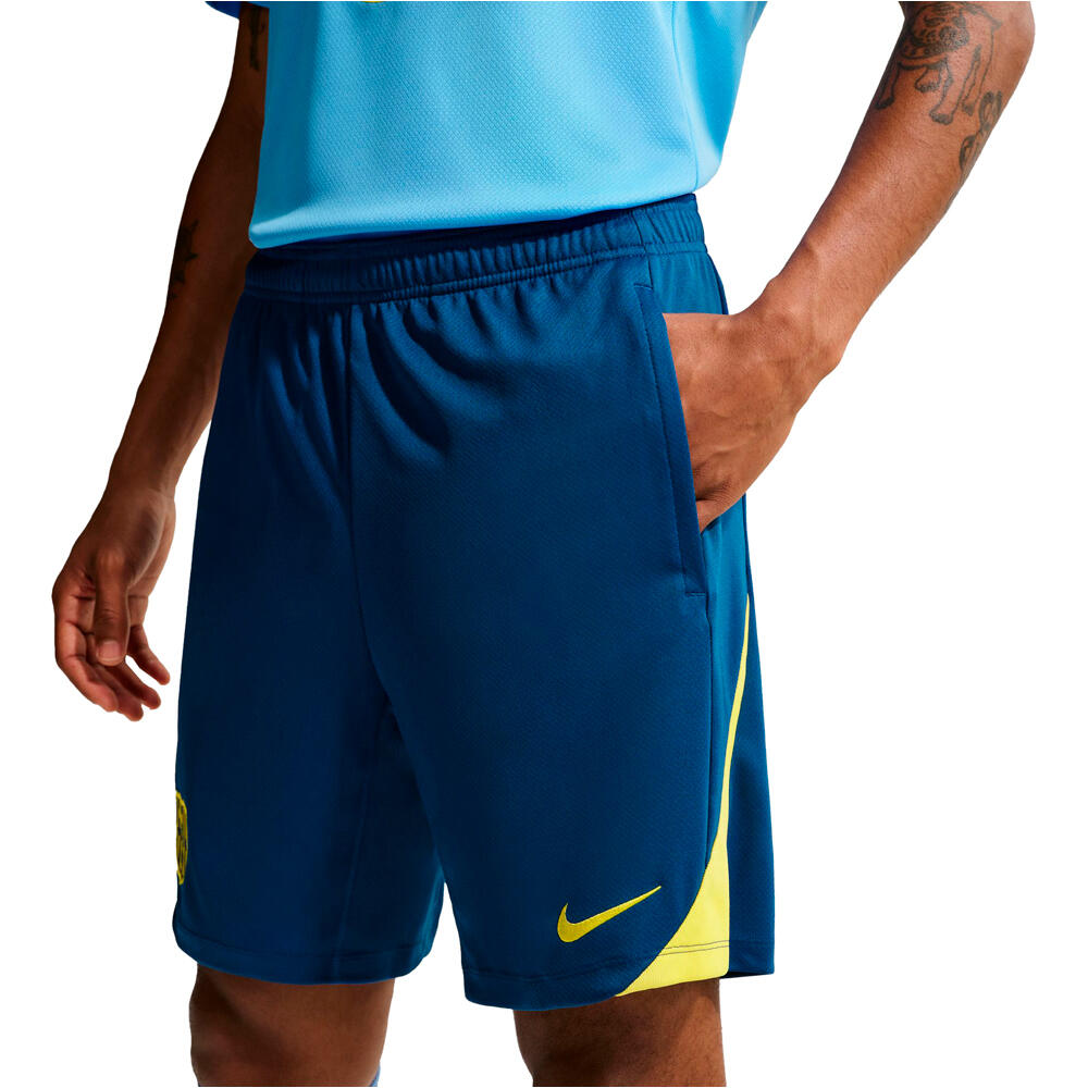 Nike pantalones futbol FCB M NK DF STRK SHORT KZ SE vista frontal