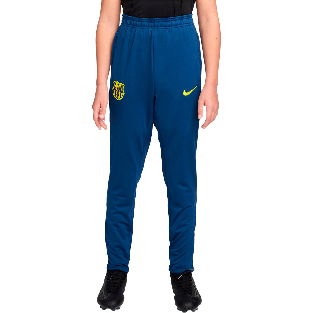 Nike pantalones futbol FCB Y NK DF STRK PANT KPZ SE vista frontal