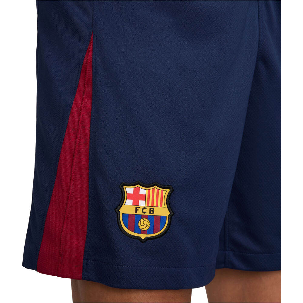 Nike pantalones fútbol oficiales BARCELONA 25 M NK DF SHORT STAD HM 04