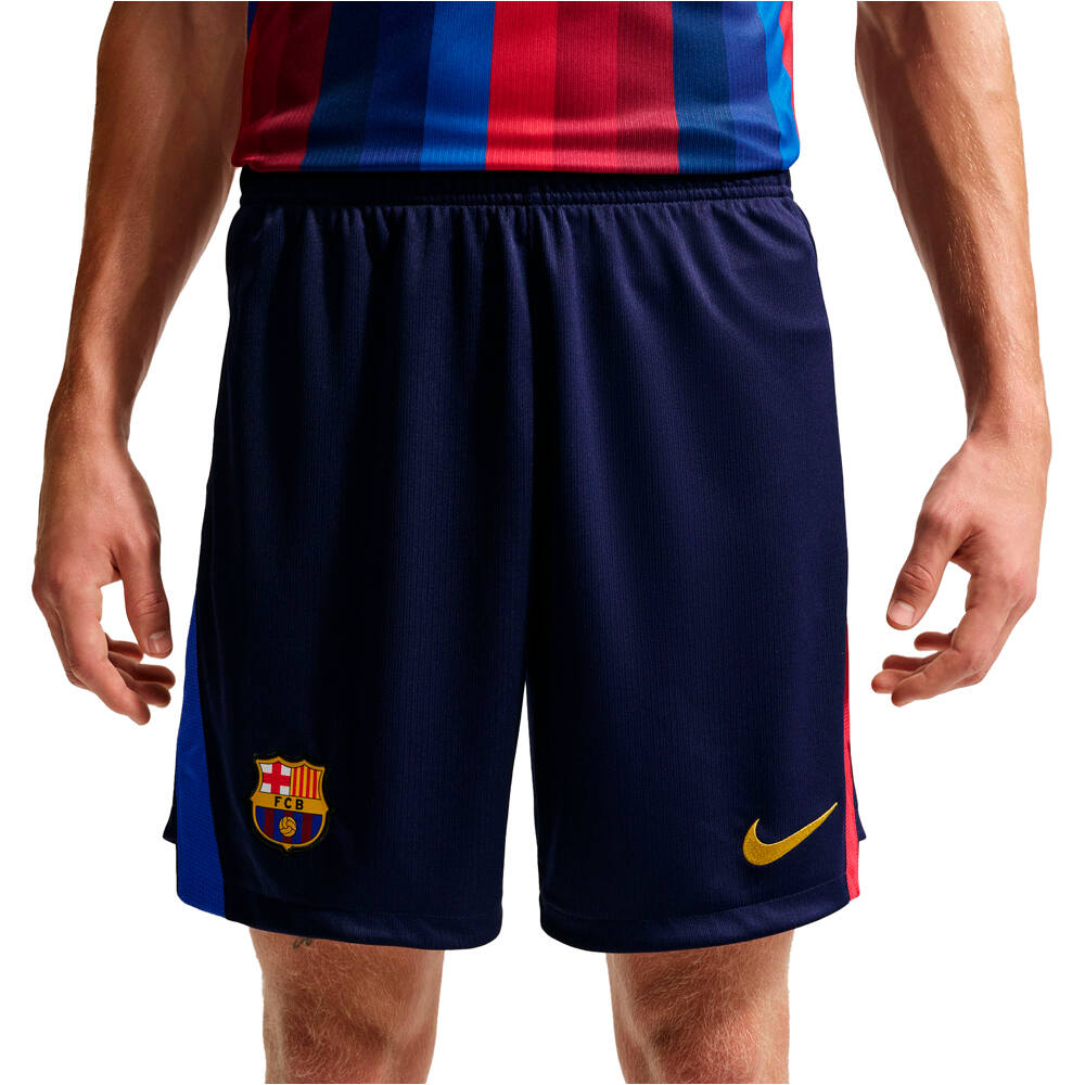 Nike pantalones fútbol oficiales BARCELONA 27 M NK DF SHORT STAD HM vista detalle