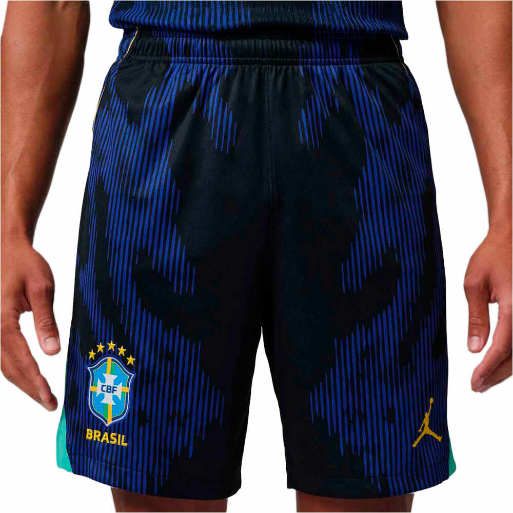 Nike pantalones fútbol oficiales CBF M NK DF SHORT STAD AW3 vista detalle