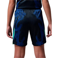 Nike pantalones fútbol oficiales niño CBF Y NK DF SHORT STAD AW3 vista trasera