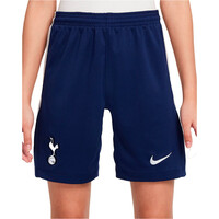 Nike pantalones fútbol oficiales niño THFC Y NK DF SHORT STAD HM vista frontal