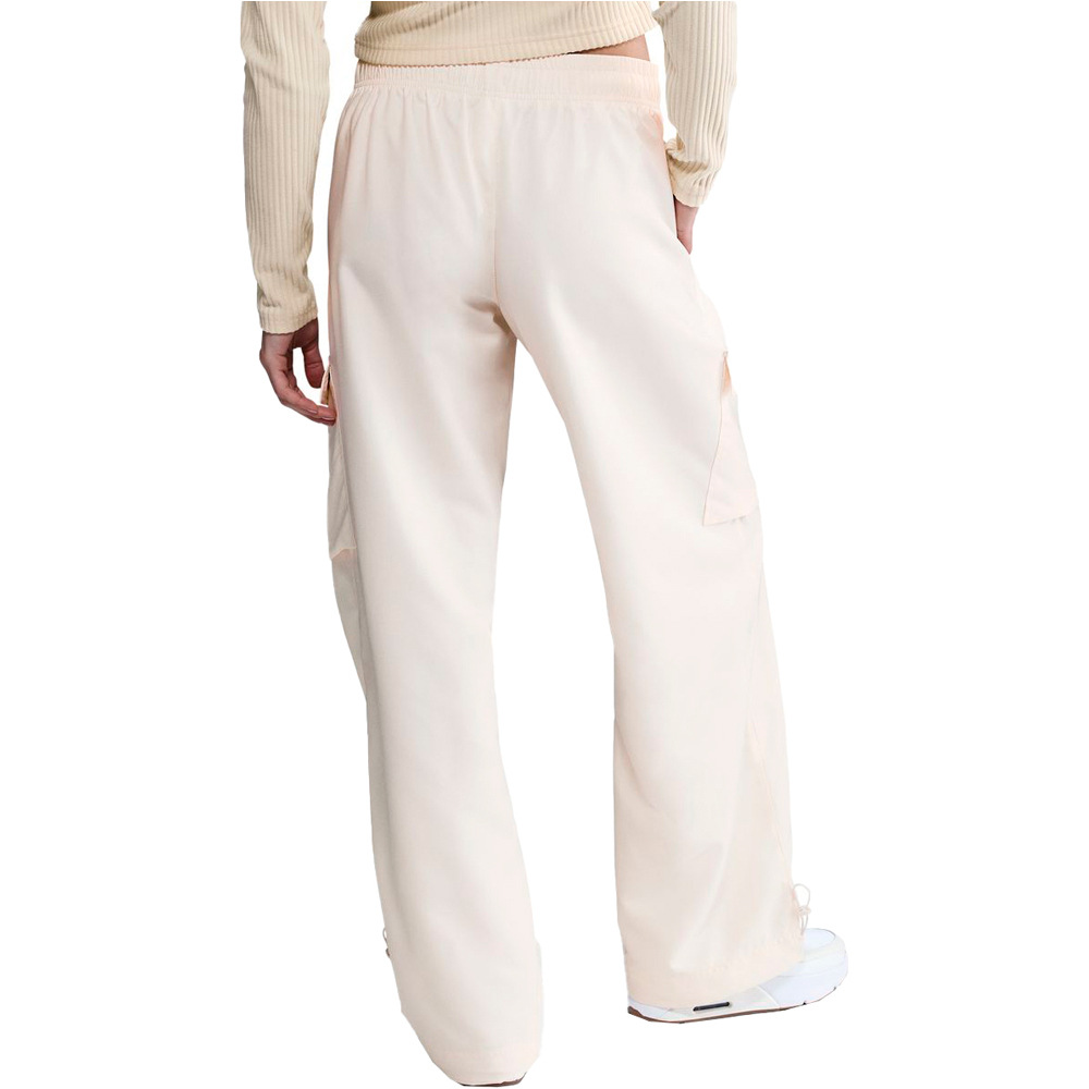 Nike pantalones largos futbol FRANCIA 25 W NSW TREND CARGO WVN vista trasera