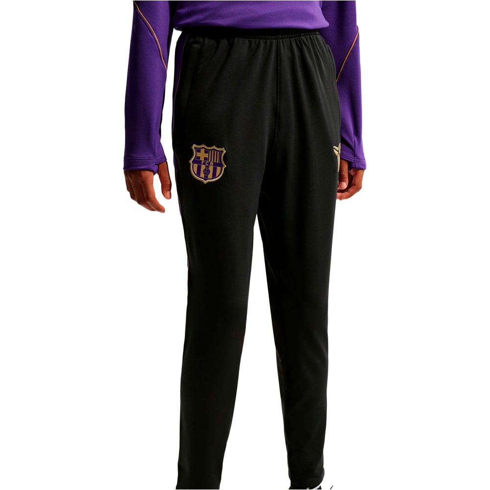 Nike pantalones largos futbol niño BARCELONA 27 Y NK DF STRK PANT KPZ AW vista detalle