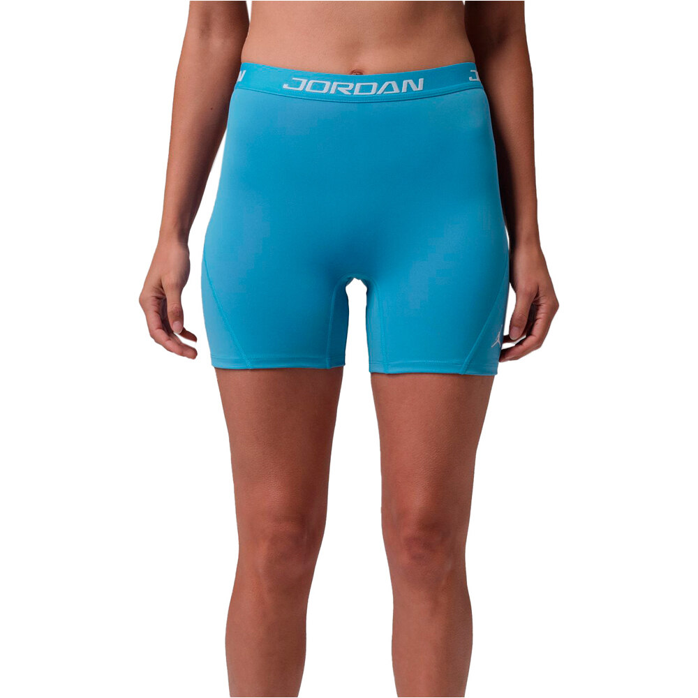Nike pantalones y mallas cortas fitness mujer W J SPT DF HR 5IN ESS SHRT vista frontal