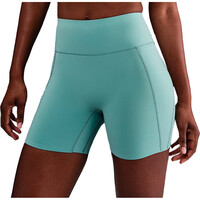 Nike pantalones y mallas cortas fitness mujer W NK DF UNVRSA HR 5IN SHRT PKT vista frontal