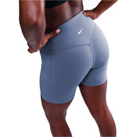 Nike pantalones y mallas cortas fitness mujer W NK DF UNVRSA HR 5IN SHRT PKT vista trasera