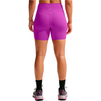 Nike pantalones y mallas cortas fitness mujer W NK DF UNVRSA HR 5IN SHRT PKT vista trasera