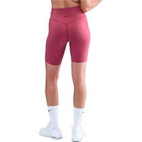 Nike pantalones y mallas cortas fitness mujer W NK DF UNVRSA HR 8IN SHRT PKT vista trasera