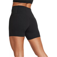 Nike pantalones y mallas cortas fitness mujer W NK DF ZENVY HR 5IN SHORT vista trasera